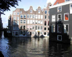 Canal and houses