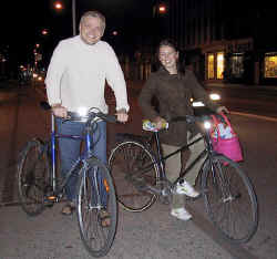 HP and Gitte bought their bikes