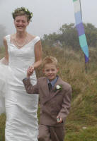 With nephew Gavin